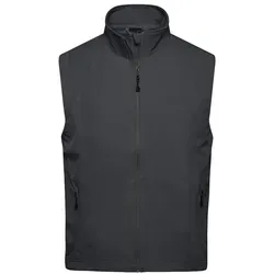 Herren Softshell Weste JN1022, schwarz, Größe 3XL - Funktionsjacken - Modische, wind- und wasserdichte Softshellweste aus atmungsaktivem 3-Lagen-Material, ideal für aktive Männer in Größe 3XL.