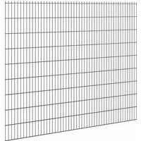 Produktbild Doppelstabmattenzaun Stärke 6/5/6 Anthrazit 183 x 251 cm