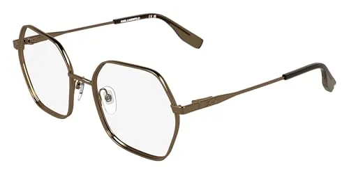 KARL LAGERFELD KL363 717 AMBER GOLD 54/18/140 Damen Brillen von Karl Lagerfeld