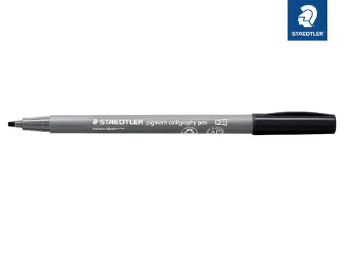 STAEDTLER Malstift Staedtler pigment calligraphy pen int.schwarz