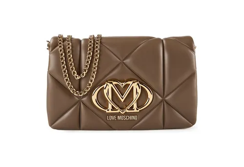 Love Moschino Smart Daily Umhängetasche 24 cm braun TAS057625 - Stylische Umhängetasche von Love Moschino aus robustem Polyurethan. Mit cleverem Raumteiler und praktischem magnetischen Verschluss. Ideal für modebewusste Damen, die Wert auf Funktionalität legen.