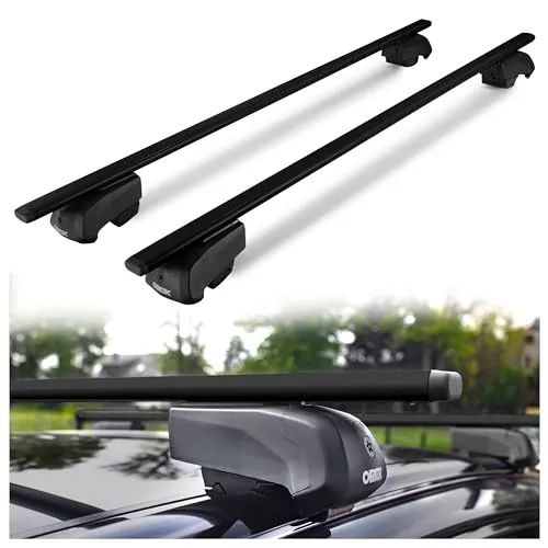 CHROMEMASTER | Dachgepäckträger Dachträger | Kompatibel mit Ford Puma 2020+ | Er dient zum Transport Einer Dachbox, Fahrradträger, Leiter; Robuste Dachträger aus Stahl