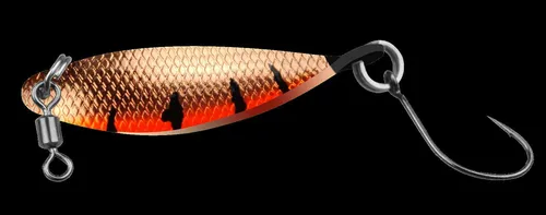 FTM Spoon Wob Blinker Kupfer gestreift / Kupfer [N von FTM