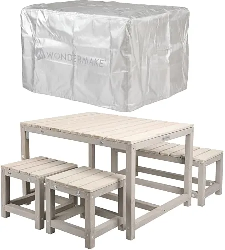 Produktbild WONDERMAKE Garten-Kindersitzgruppe aus Holz