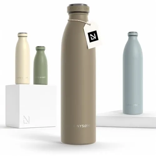 LARS NYSØM Isolierflasche Ren in braun von LARS NYSØM