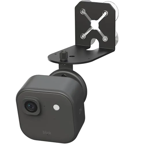 Fensterhalterung für Blink Mini/Mini 2/Blink Outdoor 4/Blink Indoor Kameras, X-Stand Through Window Use Sercurity-Kamera, fixiert durch Saugnapf, nicht klebend, kann überall bewegt werden (1 Stück)
