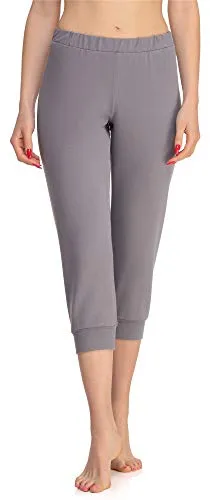 Merry Style Damen 3/4 Hose MS10-262(Grau, S)
