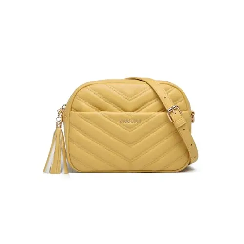 Miss Lulu Damen Umhängetasche Crossbody Bag Kleine Handytasche zum Umhängen Tägliches Arbeit Einkauf Reisen