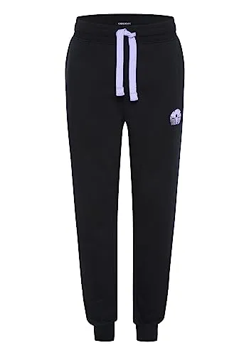 Chiemsee Sweathose mit Jumper-Print in Schwarz XL