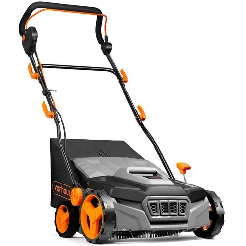 VonHaus Kunstrasenbürste 1800W – Elektrische Kehrmaschine für perfekten Kunstrasen