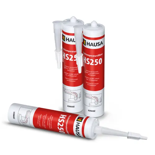 Hochtemperatur-Silikon 3x 300ml hitzebeständig Dichtmasse Kochfeld Motor HAUSA