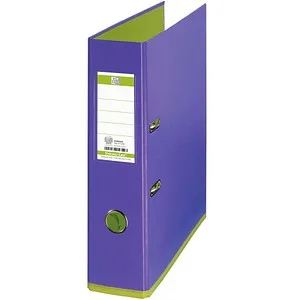 OXFORD myColour Strong-Line Ordner lila Kunststoff 8,0 cm DIN A4, 1 St.
