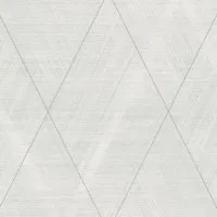 PROFHOME 388243-GU 3D Tapete Chevron Muster schimmernd Grau Silber Weiß 0,53 m x 10,05 m 5,33 m2 Grau