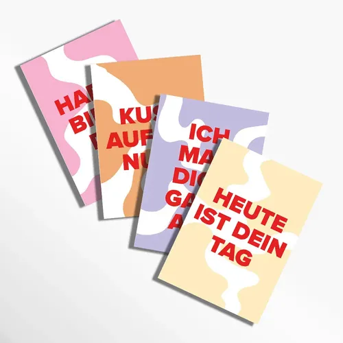 Grußkarten-Set: Bunt | Box | Deutsch (2025) | Banderoliert | Deine Zweisamkeit