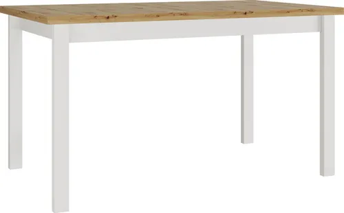 MIRJAN24 Tisch Alba 2M - Esszimmer Tisch in Artisan Eiche und Weiß - Klassischer Esstisch mit stabiler Laminatplatte (32 mm) und modernen Akzenten, ideal für stilvolle Esszimmer.