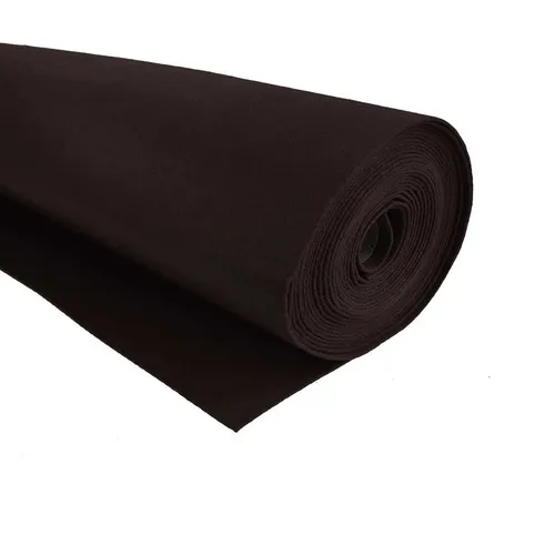 maDDma Stoff Bastelfilz 1m Meterware Filz 90cm x 1,5mm Dekofilz Taschenfilz, espresso