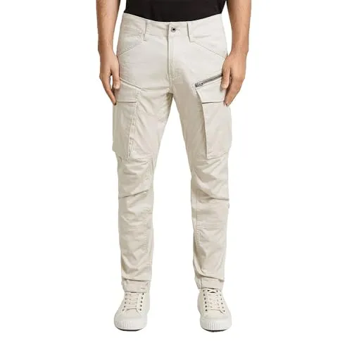 G-Star Raw C.V. Rovic Zip 3D Regular Tapered Pants in weiß von G-STAR