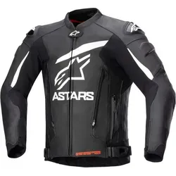 Alpinestars GP Plus V4 Lederjacke Herren schwarz/weiß 56 von Alpinestars