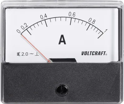 Voltcraft AM-70X60/1A Einbau-Messgerät AM-70X60/1A 1 A Dreheisen (AM-70X60/1A)