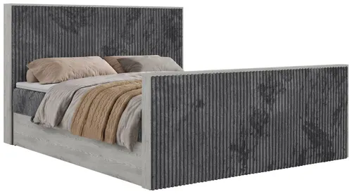 MKS MÖBEL Boxbett NORDIC DUO mit Multipocket-Matratze