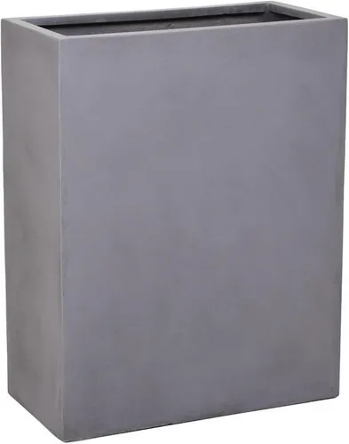 VIVANNO Pflanzkübel ELEMENTO - Beton-Design Grau 59x30x75 - Garten-Zubehör: Schmaler Pflanzkübel aus Fiberglas in Beton-Optik, ideal als Sichtschutz oder Raumteiler für Terrasse und Innenräume, perfekt für hohe Gräser und bunte Blumen.