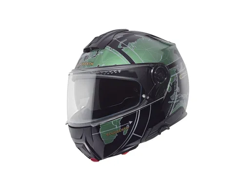 Schuberth C5 Globe Klapphelm in grün von Schuberth