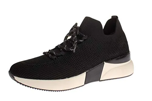 La Strada 1901762 - Damen Schuhe Sneaker - 4501-black-knitted, Größe:36 EU