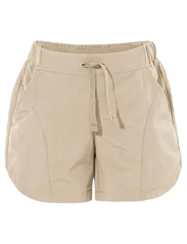 Vaude Kid's Detective Shorts - Beige Größe 146/152 - Outdoorhosen für Kinder, ideal zum Wandern und Reisen; strapazierfähiges Material aus 100% Polyamid für optimale Bewegungsfreiheit.