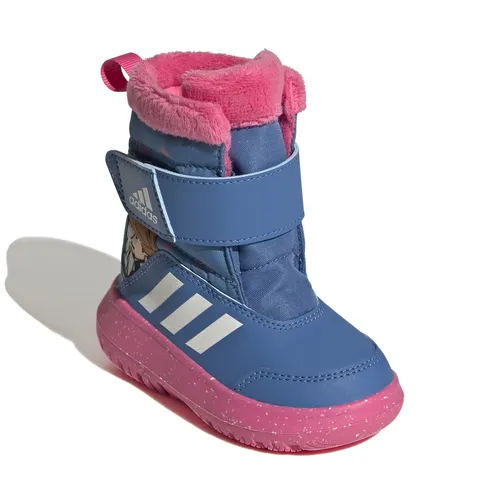 Adidas Winterplay Frozen Kinderstiefel - gefütterte Winterstiefel für Kinder - Wanderschuhe für Kinder, Größe 21, wärmeisoliert und ideal für kalte Wintertage, mit schnürbarem Design für optimalen Halt.