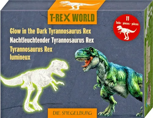 DIE SPIEGELBURG 17553 Nachtleuchtender Tyrannosaurus Rex - T-Rex World / Neu