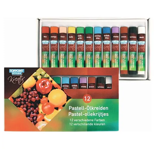 Stylex Schulheft Pastell-Ölkreiden