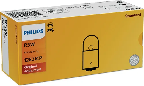 PHILIPS 12821CP GLÜHLAMPE, LESELEUCHTE HINTEN OBEN SEITLICHEREINBAU VORNE VORNE