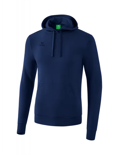 Erima Basic Hoody Kids blau, 140 Kinder - Kinder-Sweater mit Kapuze, ideal für Sport und Freizeit, aus weichem Material für hohen Tragekomfort.