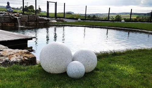 TRANGO LED Gartenleuchte 3er Set von Trango