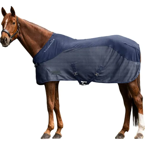 Waldhausen 165 cm Nachtblau Fliegendecke Fleece Comfort - Pferdedecken aus 100% Polyester, perfekt für kalte Tage, bietet optimalen Komfort und Wärme für Ihr Pferd.