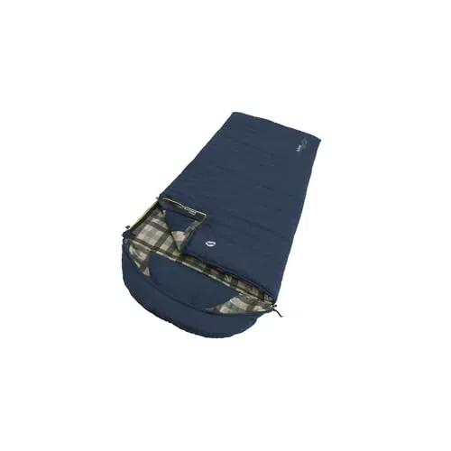 Outwell Camper Lux deep blue Schlafsack - Leichter Schlafsack mit nur 2.7 kg, ideal für Camping und Outdoor-Abenteuer, bietet optimalen Komfort und Wärme.