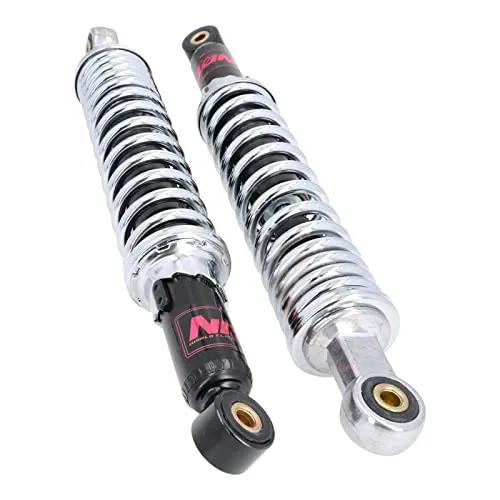 UK-Motors Tuning Stoßdämpfer hinten für Simson S50 S51 S83 SR50 Enduro 335mm Chrom