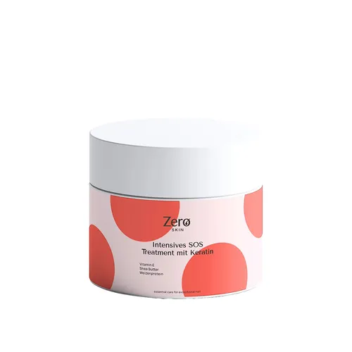 Zero Skin Intensives SOS Treatment mit Keratin - Intensive Pflege für trockenes, strapaziertes Haar. Mit Keratin und Weizenprotein zur Stärkung der Haarstruktur und reichhaltigen Ölen für geschmeidigen Glanz.