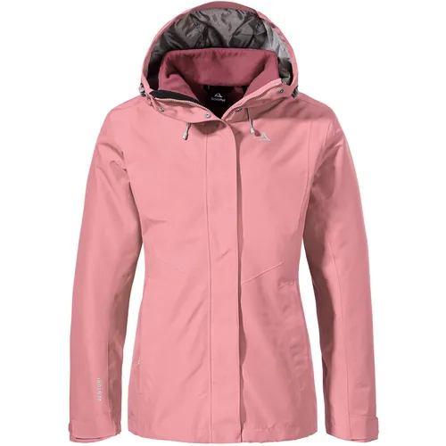 Schöffel Damen Doppeljacke HIKING 3 in 1 Größe 44 - Outdoor-Jacken für Damen, 10.000 mm Wassersäule und hervorragende Atmungsaktivität, ideal für wechselhafte Witterungsbedingungen und lange Wanderungen.