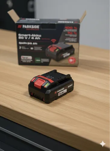 Produktbild PARKSIDE Performance® PAPS 204 A1 20V 4Ah Smart Akku Battery mit Bluetooth