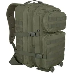 bw-online-shop US Cooper Rucksack Large oliv - Robuster 40L Rucksack für Outdoor und Alltag, mit ergonomischen Schultergurten, MOLLE-System und seitlichen Kompressionsriemen für optimalen Tragekomfort und Volumenanpassung.