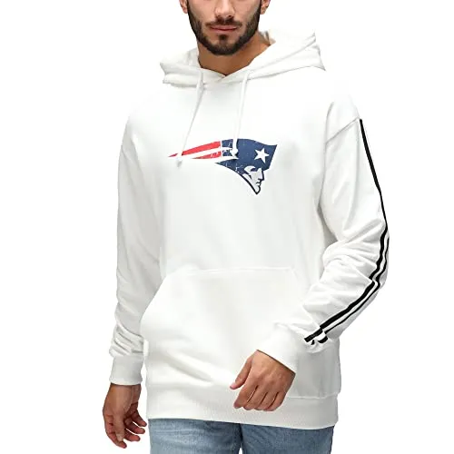 Recovered Fleece Hoody - NFL New England Patriots Ecru - L