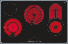 ET845FCP1D 80 cm Kochstelle - Glaskeramik, elegantes Flachrahmen-Design für moderne Küchen