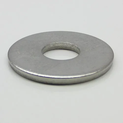 Scheibe DIN 9021/ISO 7093 22x56x4mm Edelstahl A2 blank, 100 Stück - Hochwertige Unterlegscheiben aus Edelstahl A2, ideal für langlebige Verbindungen und Korrosionsschutz. Perfekt für den professionellen Einsatz in der Bau- und Möbelindustrie.