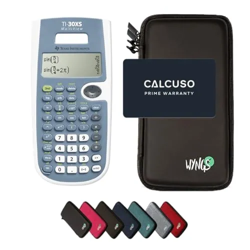 CALCUSO Sparpaket Schwarz vom Taschenrechner TI-30XS MultiView