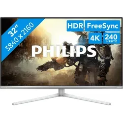 PHILIPS Evnia 32M2N8900 - 32 Zoll UHD OLED Gaming Monitor, 240 Hz, 0.03 ms Reaktionszeit