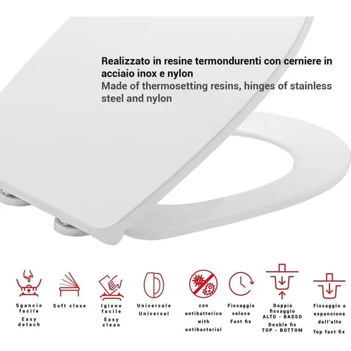 Gedy Topazio Universal Toilettensitz 4004 (40387586)