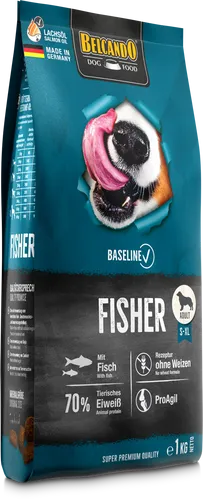 BELCANDO Baseline Fisher 1 kg Hundefutter Trockenfutter Adult Hund Futter