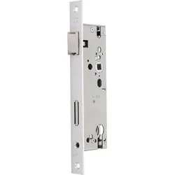 SO-TECH® Einsteckschloss für Rohrrahmentüren BKS B1314, Stulp 24 mm, Links-Rechts verwendbar »PZ«, Dornmaß 40 mm, Entfernung 92 mm, Lochung Vierkant 8 mm, 1-tourig