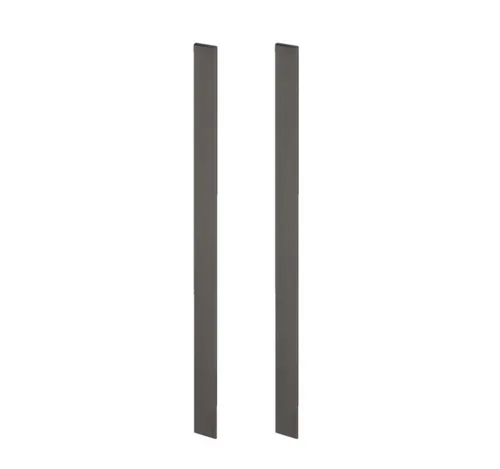 Griffwerk LUCIA GST -Kaschmirgrau Griffleisten-Paar -Sensat. -für Glas -Länge: 4